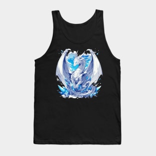 blue eyes white dragon Tank Top